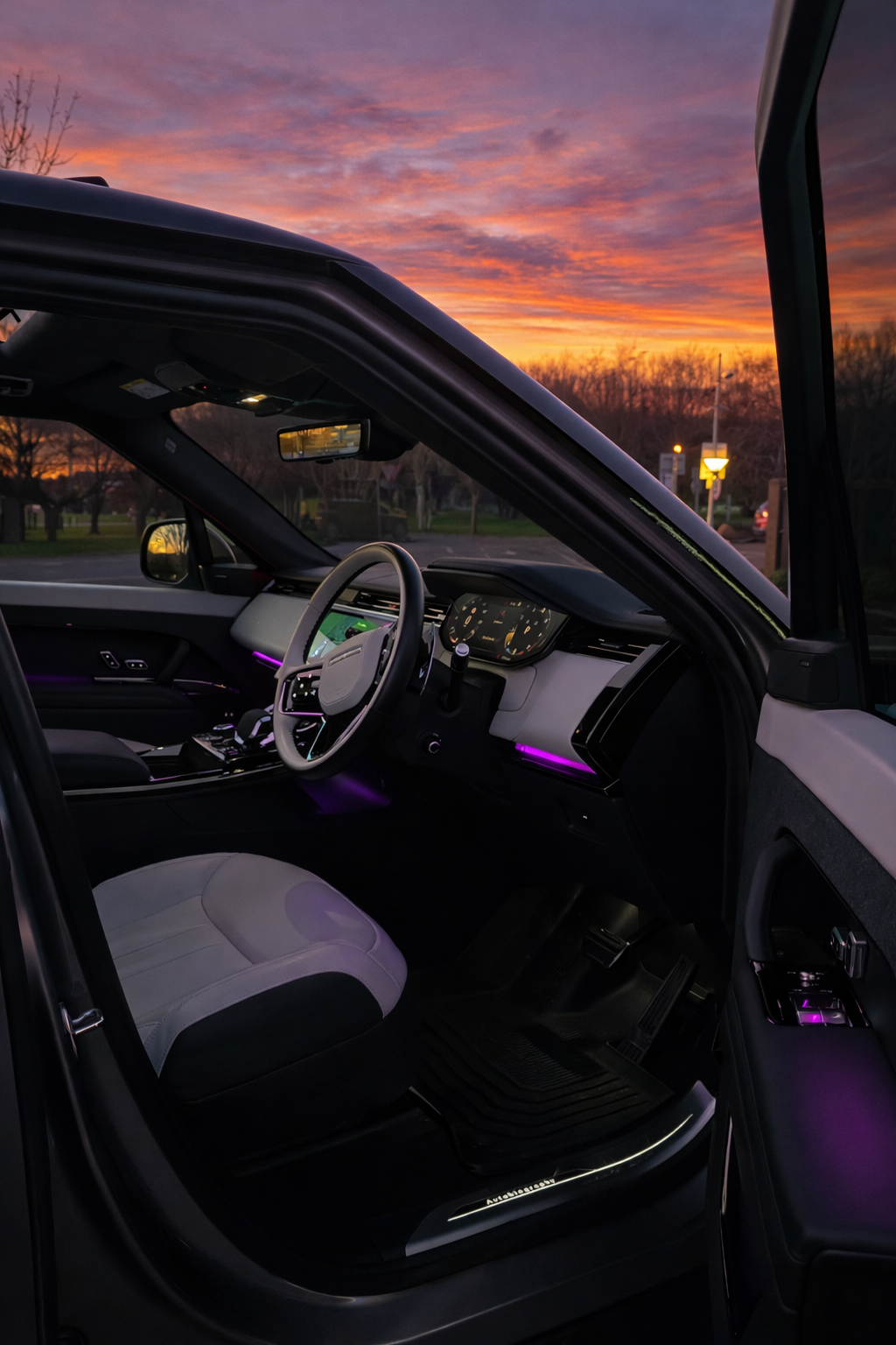 Range Rover Sunset Shot