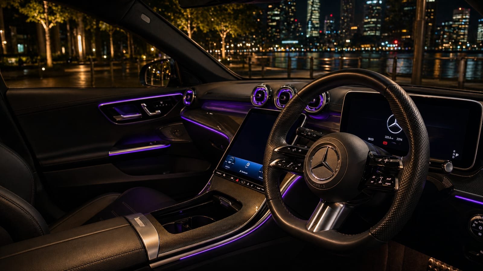 Mercedes-Benz C300d Driver’s cockpit