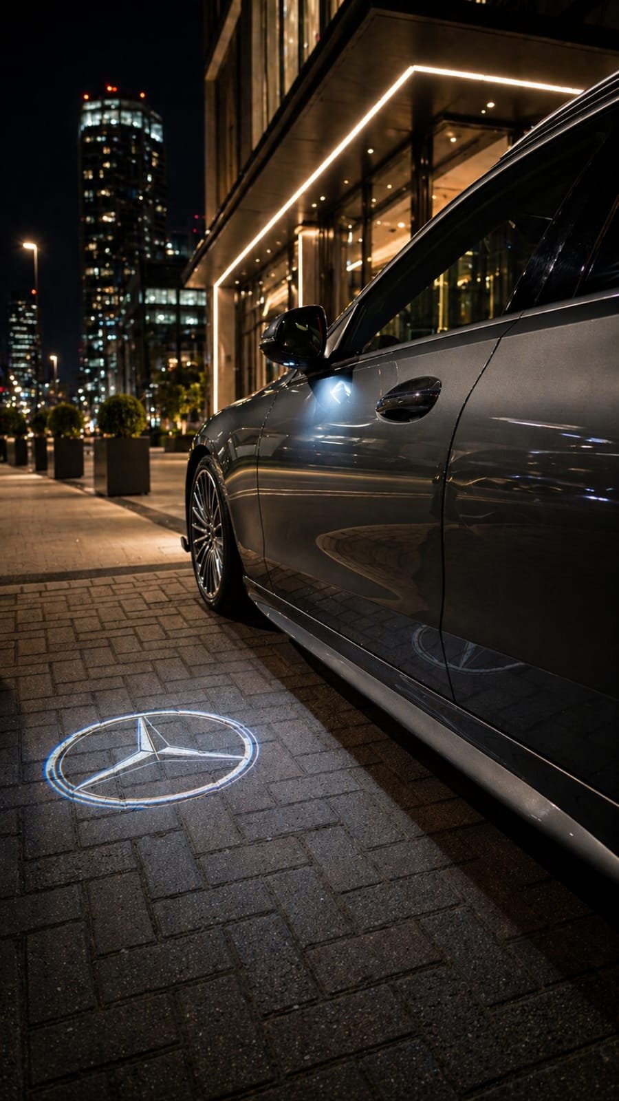 Mercedes-Benz C300d Puddle light