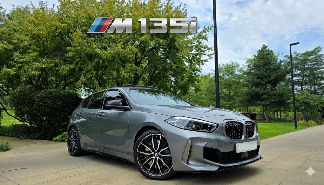 BMW M135i front quarter