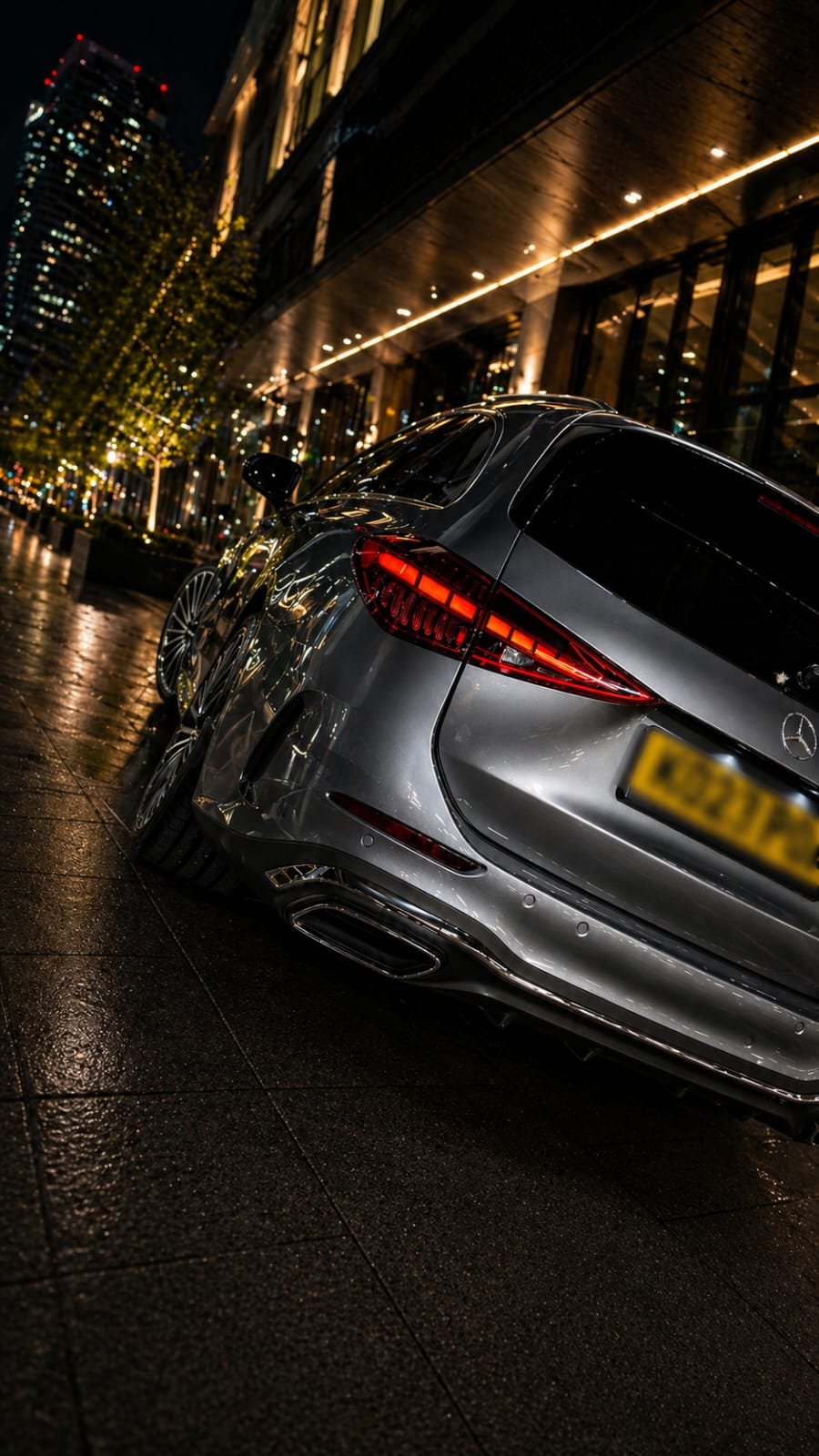 Mercedes-Benz C300d Rear exterior