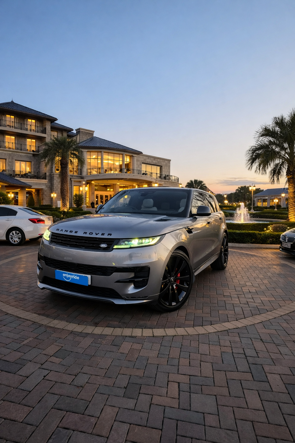 Range Rover Sport Arrival at dusk