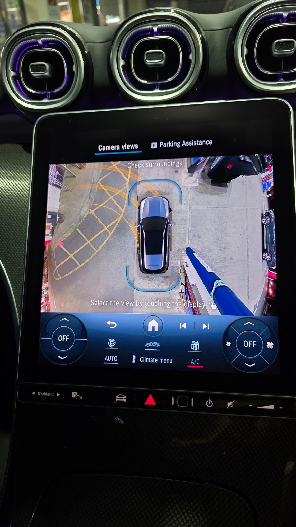 Mercedes-Benz C300d Parking camera