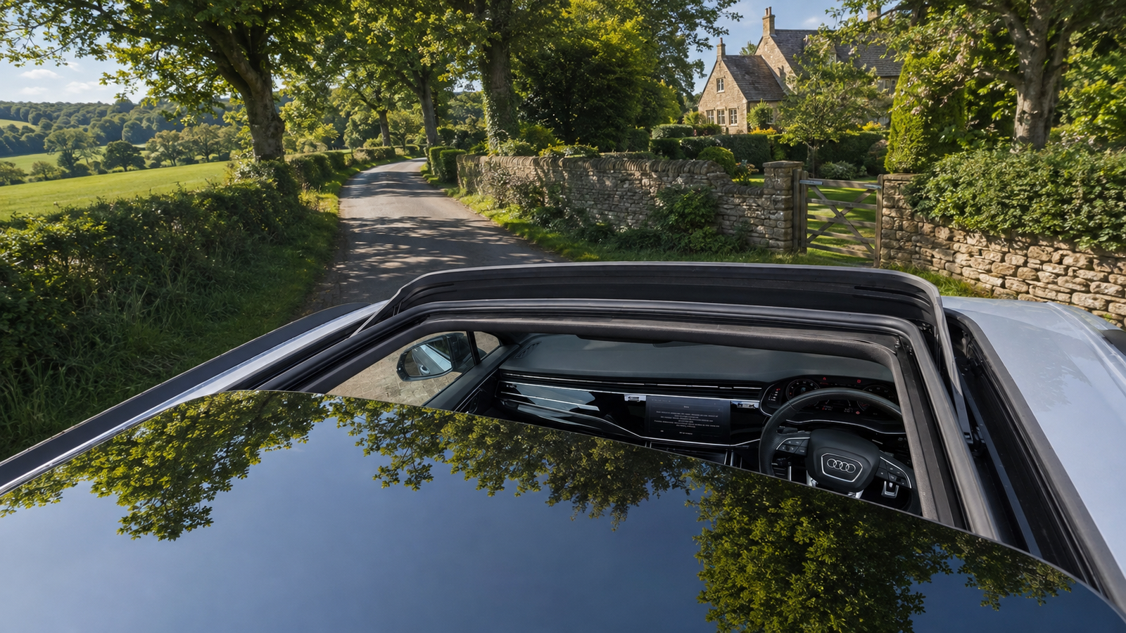 Audi Q7 Panoramic roof