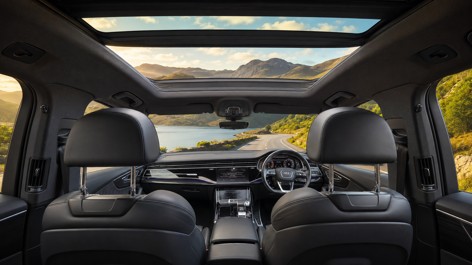 Audi Q7 Cabin view